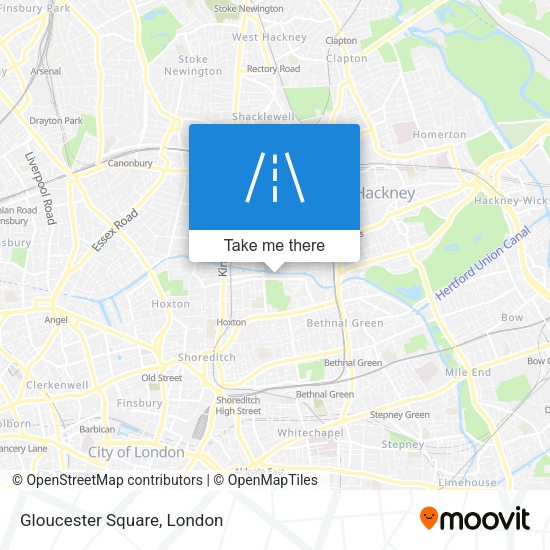 Gloucester Square map