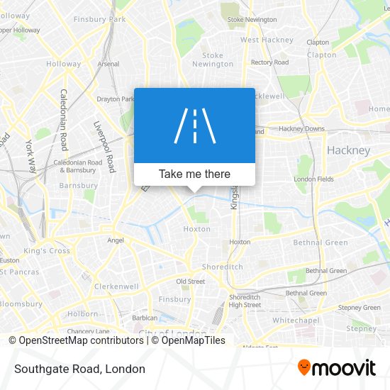 Southgate Road map