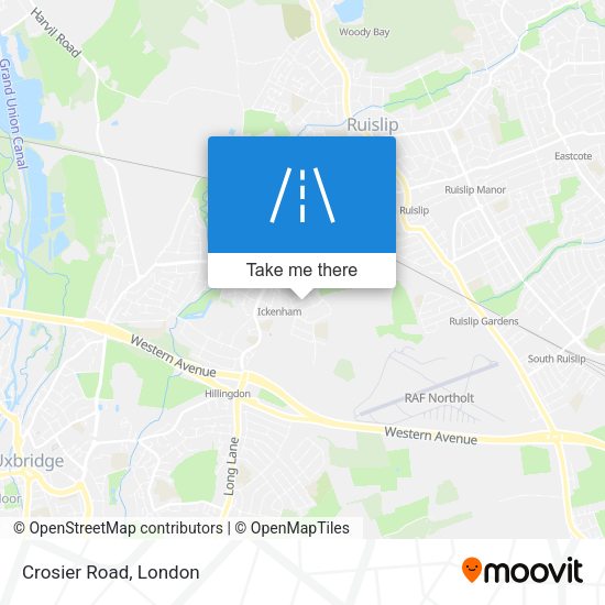 Crosier Road map