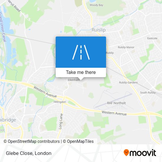Glebe Close map