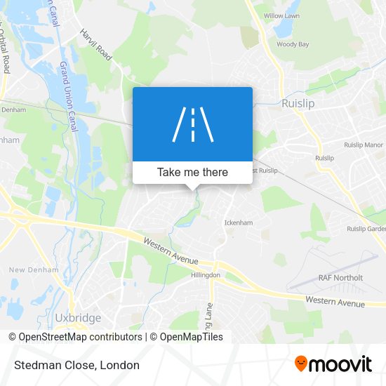 Stedman Close map