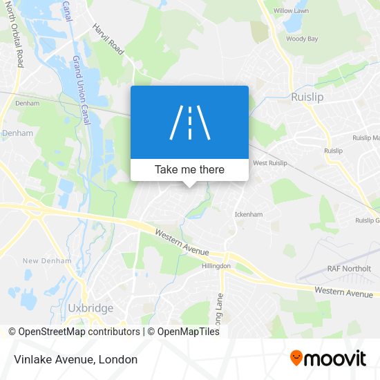 Vinlake Avenue map