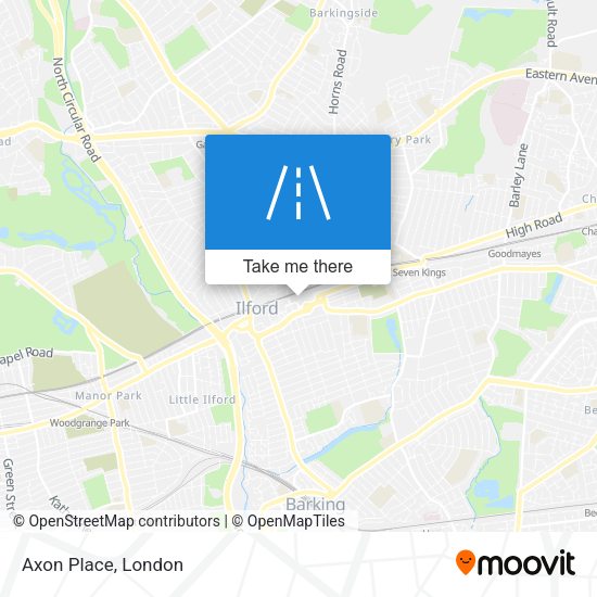 Axon Place map