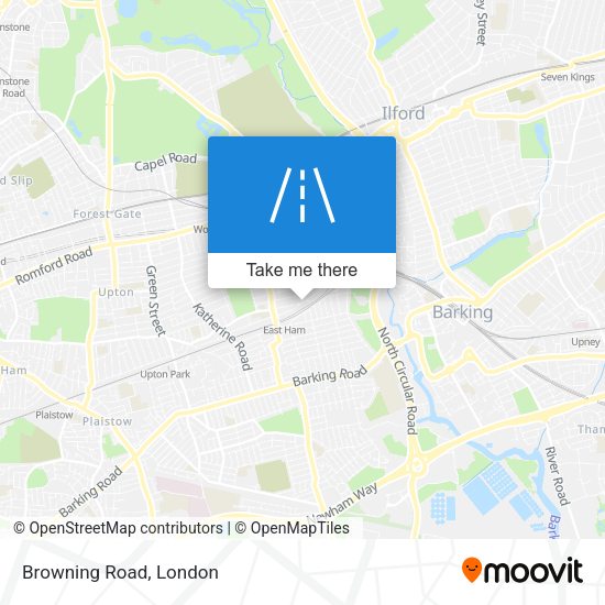 Browning Road map