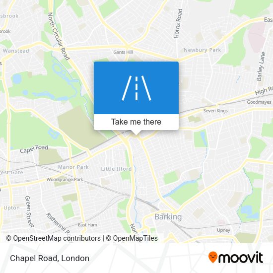 Chapel Road map