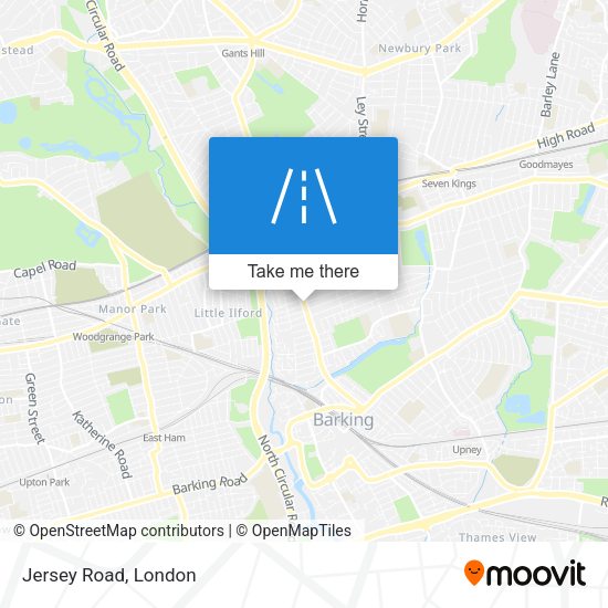 Jersey Road map