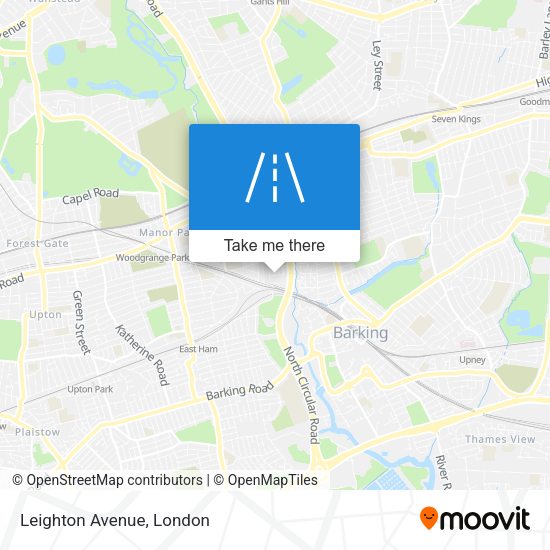 Leighton Avenue map