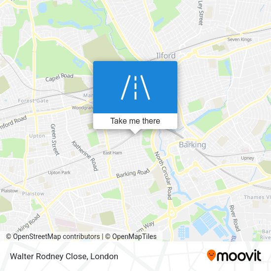 Walter Rodney Close map