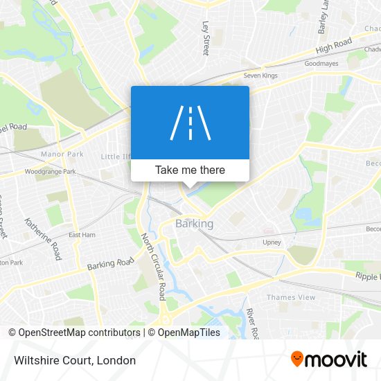 Wiltshire Court map
