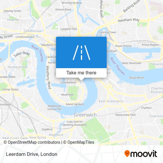 Leerdam Drive map