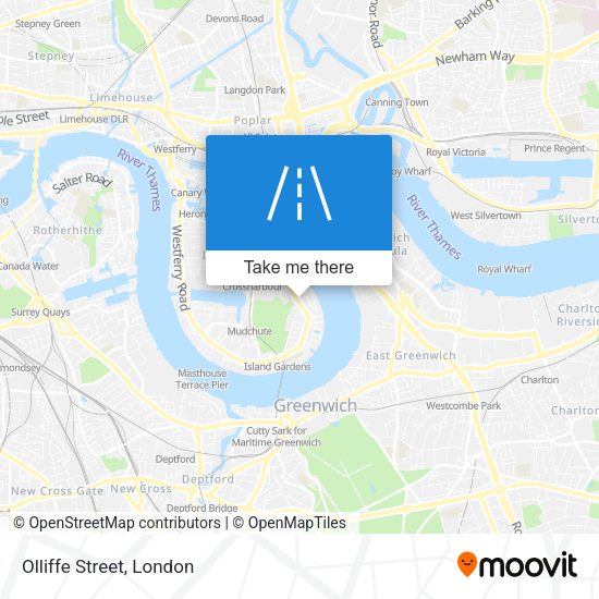Olliffe Street map