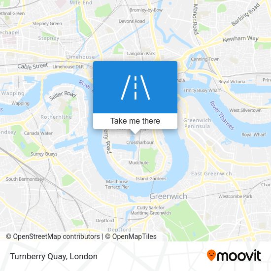 Turnberry Quay map