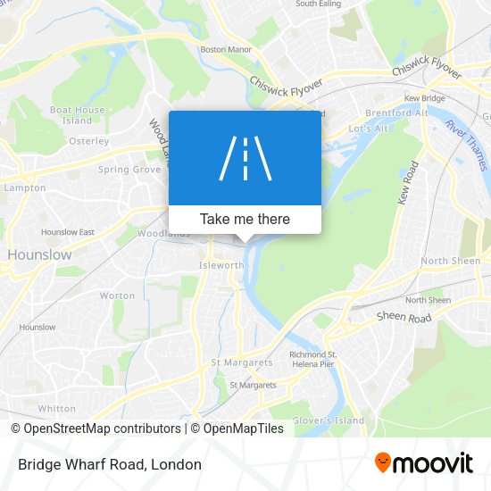 Bridge Wharf Road map