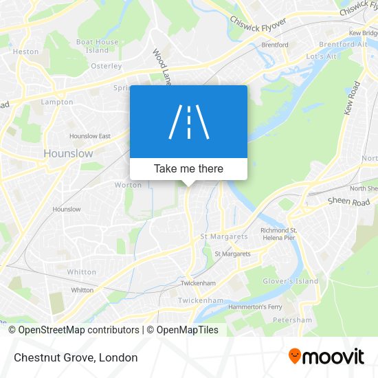 Chestnut Grove map