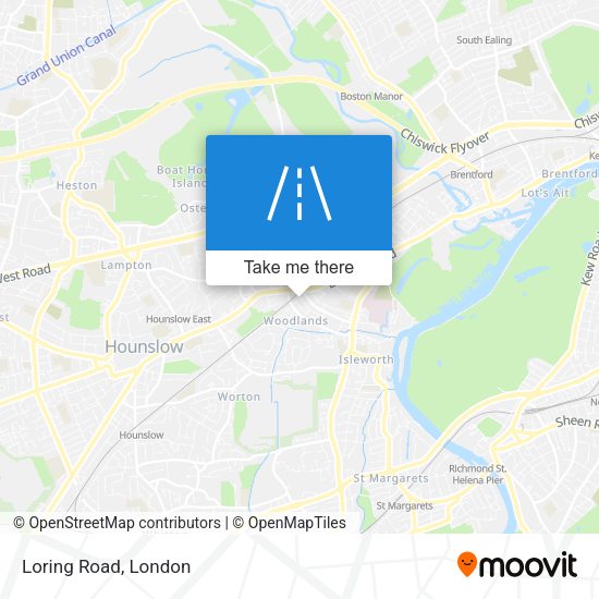 Loring Road map