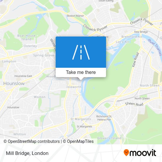 Mill Bridge map