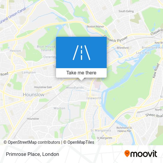 Primrose Place map
