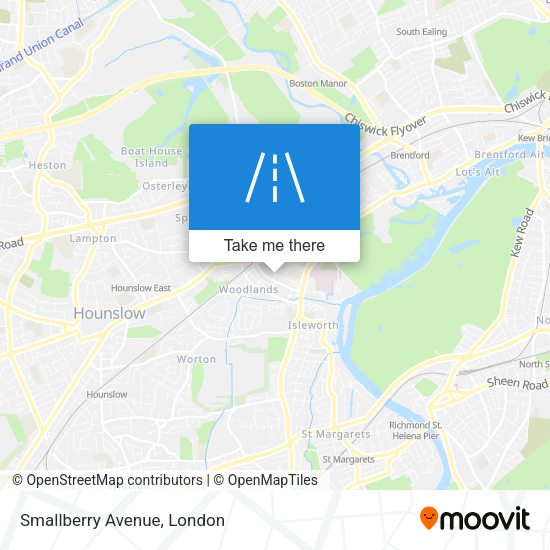 Smallberry Avenue map