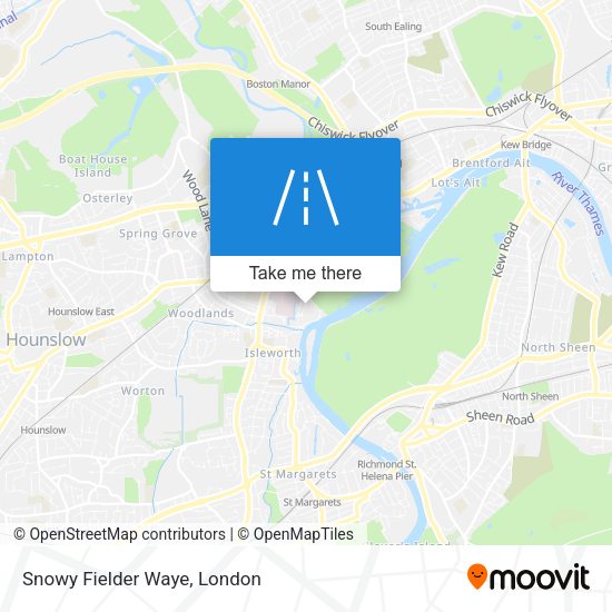 Snowy Fielder Waye map