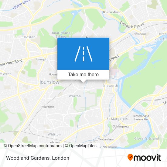 Woodland Gardens map