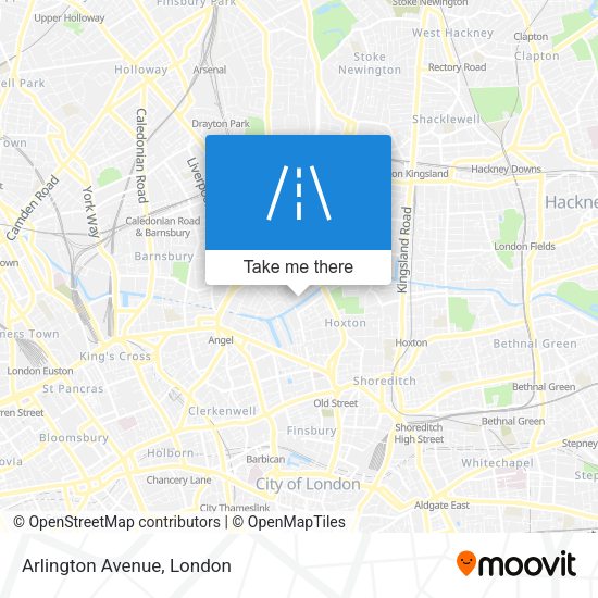 Arlington Avenue map