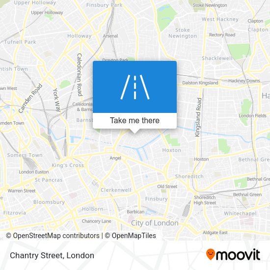 Chantry Street map