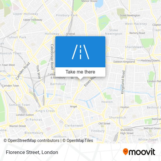 Florence Street map