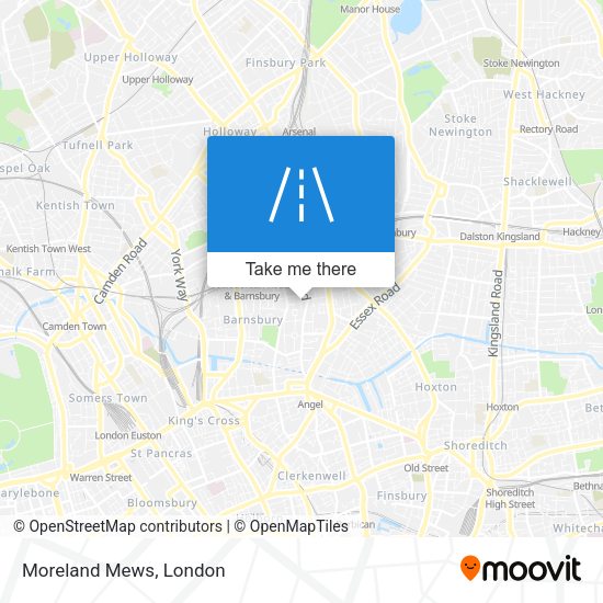 Moreland Mews map