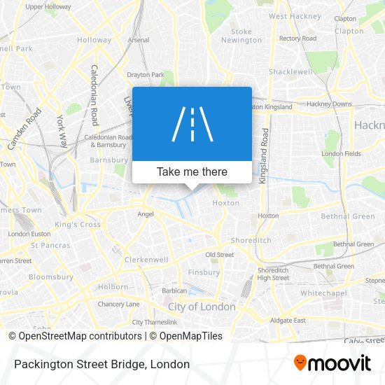 Packington Street Bridge map