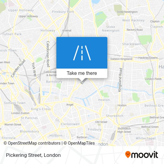 Pickering Street map