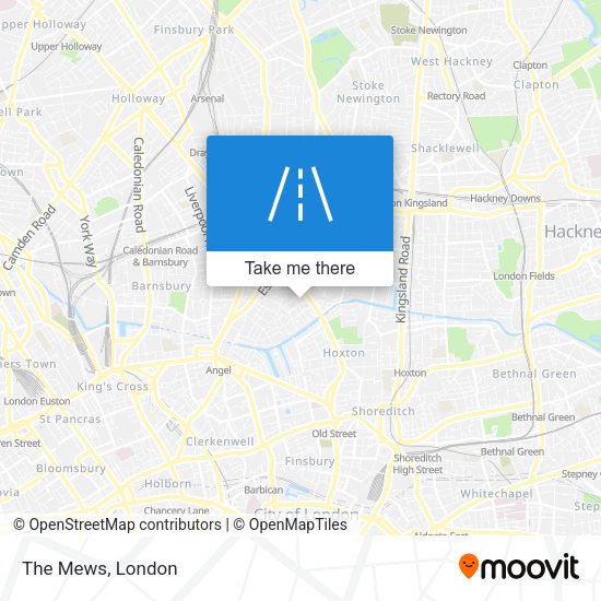 The Mews map