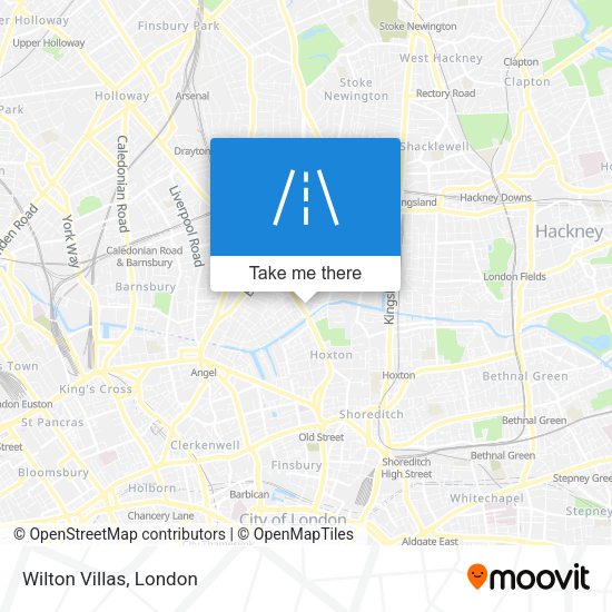 Wilton Villas map