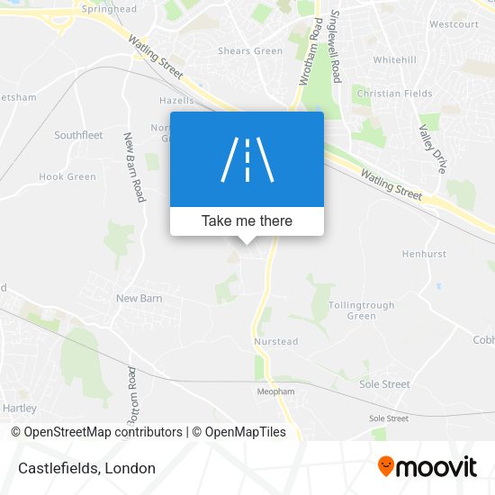 Castlefields map