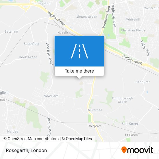 Rosegarth map
