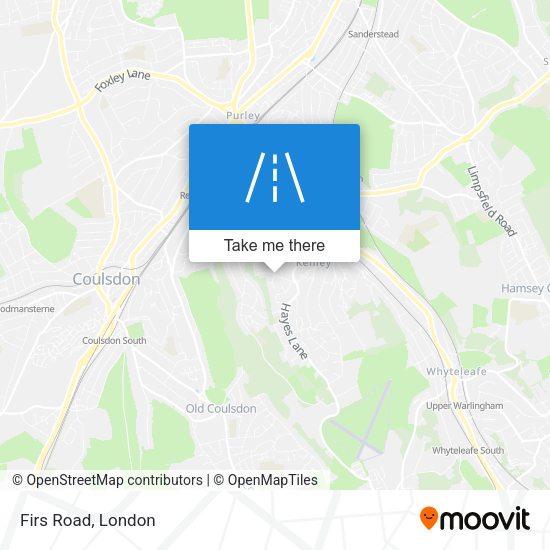 Firs Road map