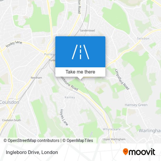 Ingleboro Drive map
