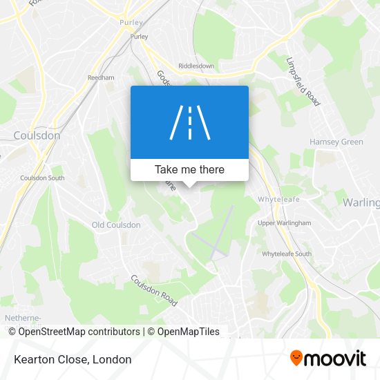 Kearton Close map