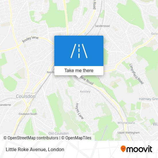 Little Roke Avenue map