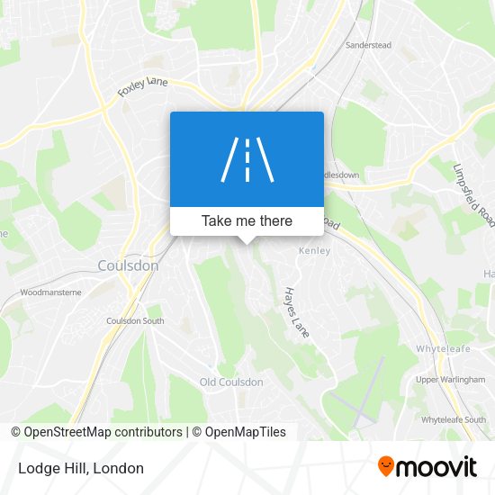 Lodge Hill map