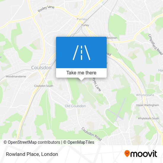 Rowland Place map