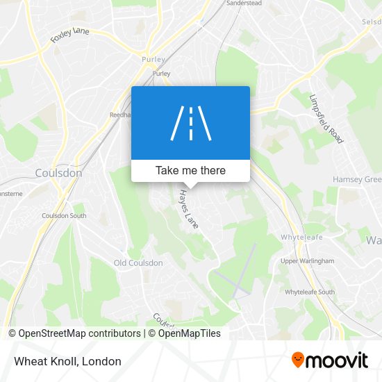 Wheat Knoll map
