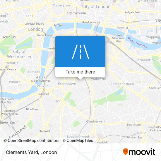 Clements Yard map