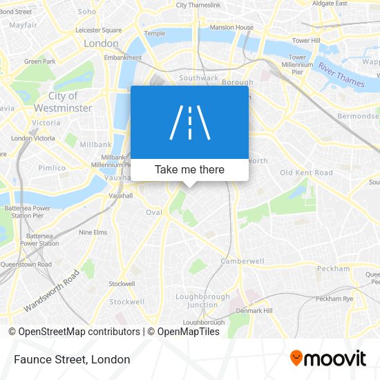 Faunce Street map