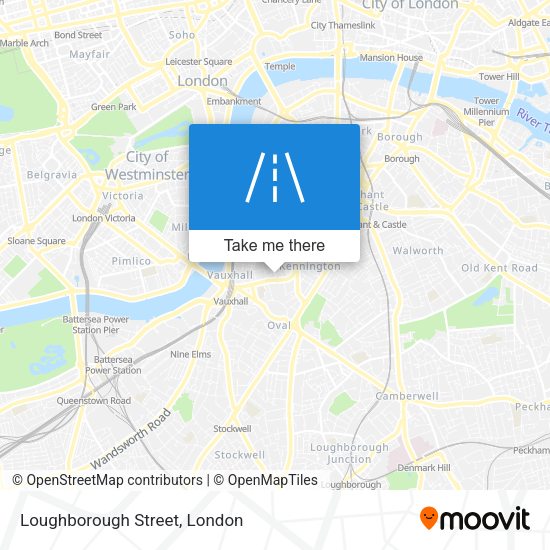 Loughborough Street map