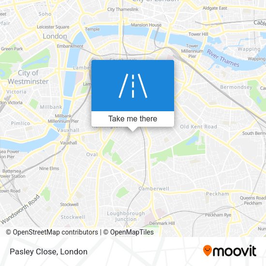 Pasley Close map
