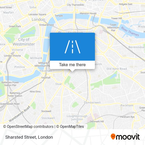 Sharsted Street map