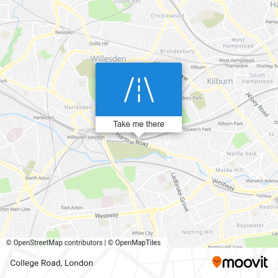 College Road map
