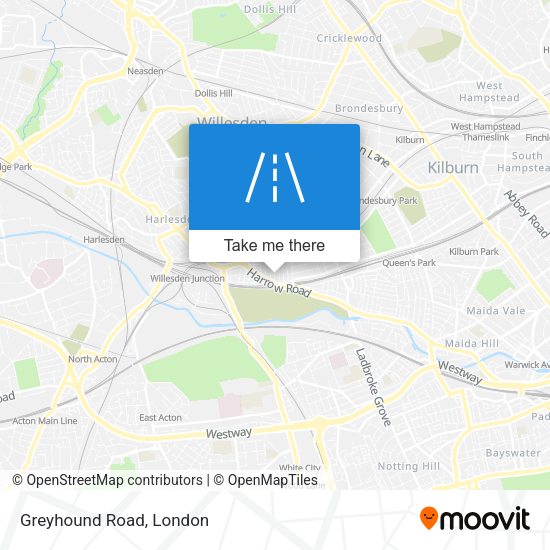 Greyhound Road map