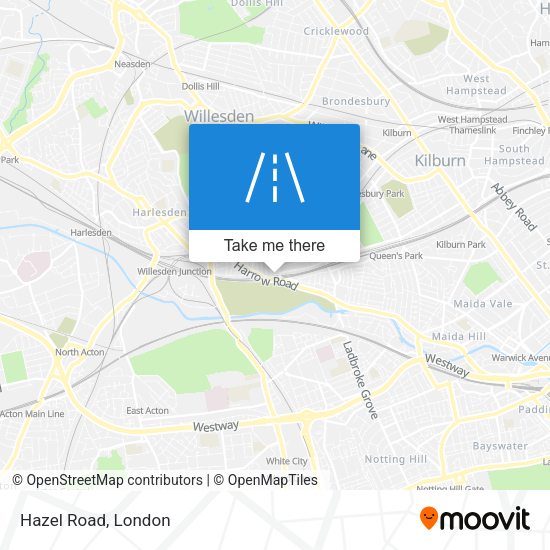 Hazel Road map