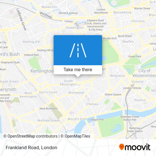 Frankland Road map